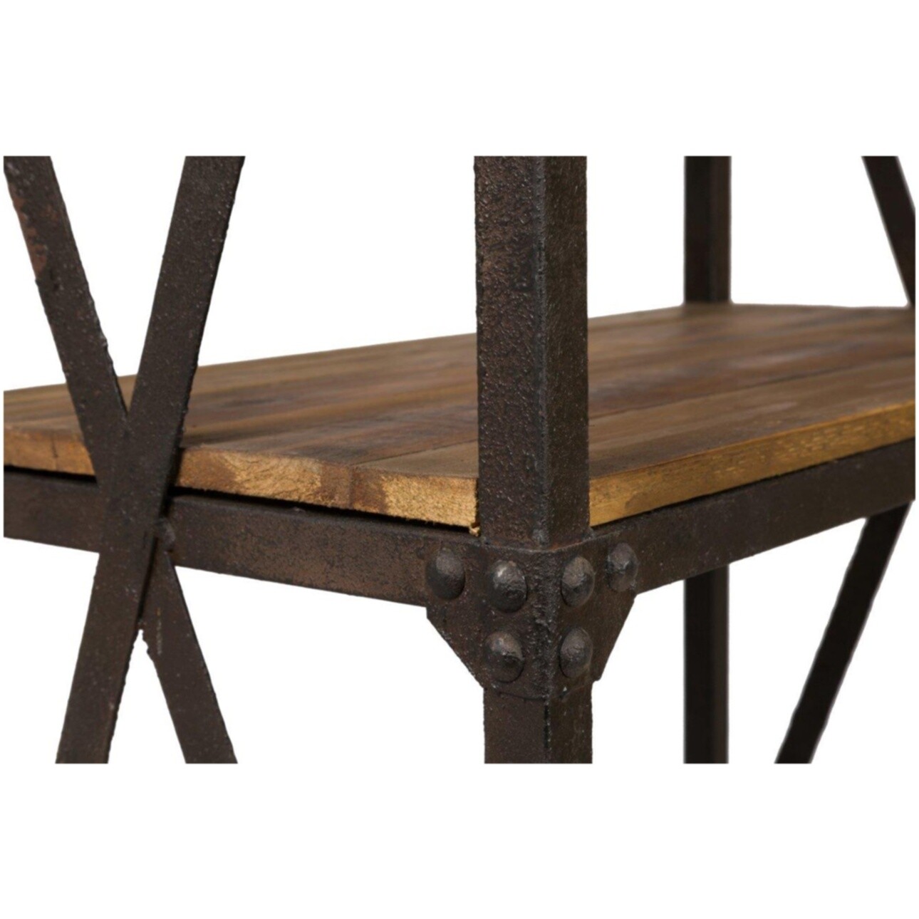 Стеллаж металлический с деревянными полками Ripiano - изображение 2