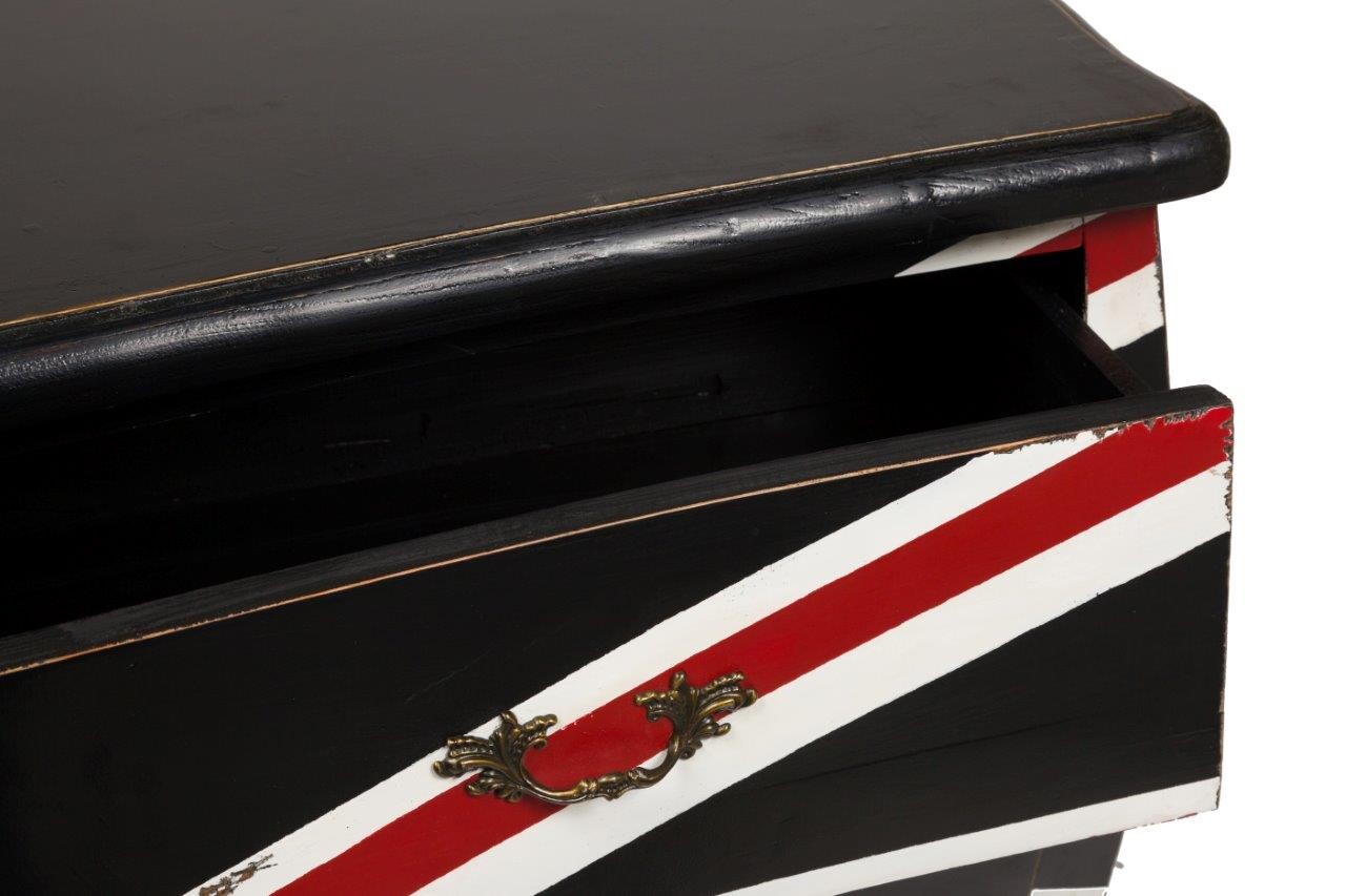 Комод с ящиками и рисунком британского флага Lanzione - изображение 2