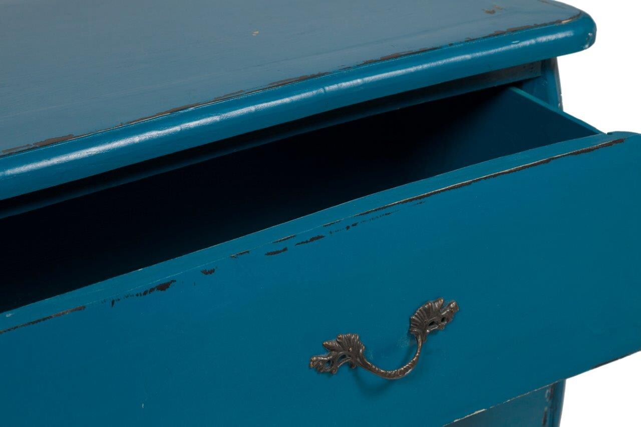 Комод с 2 ящиками синий Trovade - изображение 2