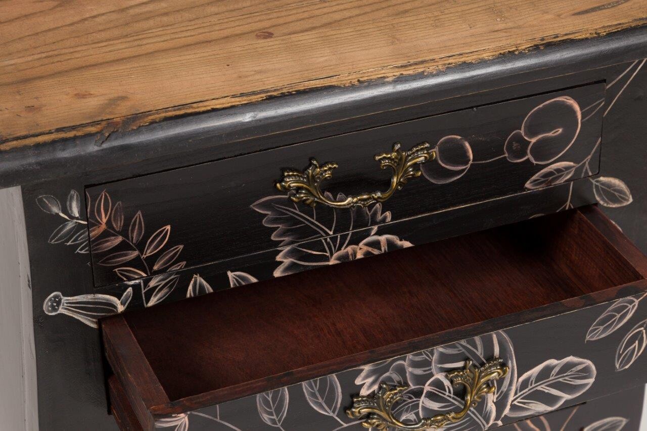 Тумбочка прикроватная коричневая Bruciato - изображение 2