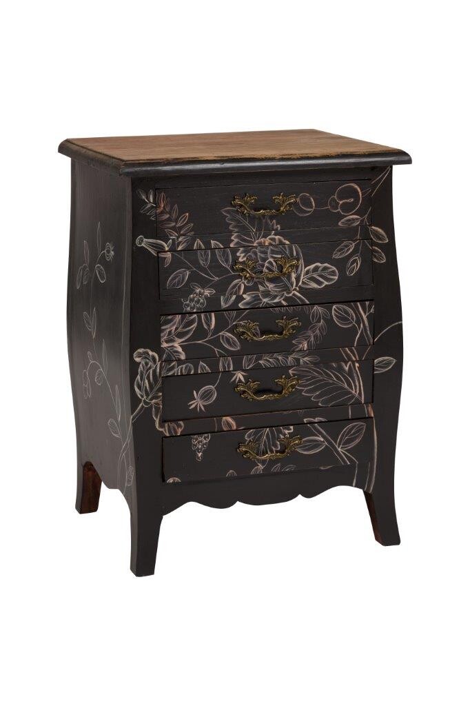 Тумбочка прикроватная коричневая Bruciato - изображение 3