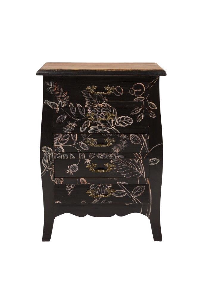 Тумбочка прикроватная коричневая Bruciato - изображение 4