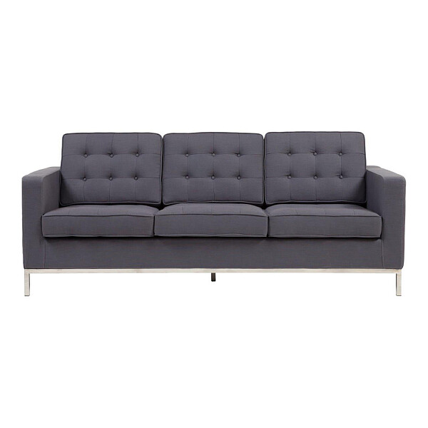 Диван Florence Knoll Sofa прямой серый - изображение 1