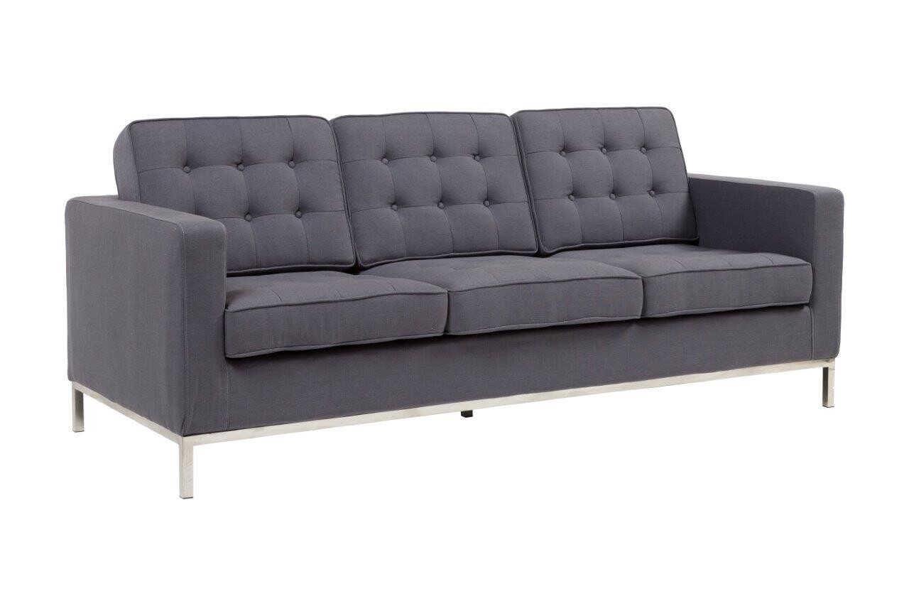 Диван Florence Knoll Sofa прямой серый - изображение 2