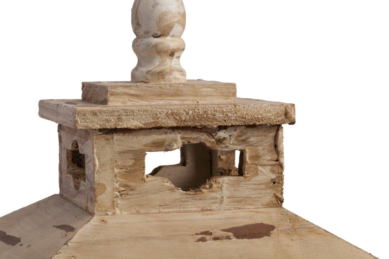 Подсвечник-фонарь деревянный бежевый Gossamer Piccolo - изображение 4