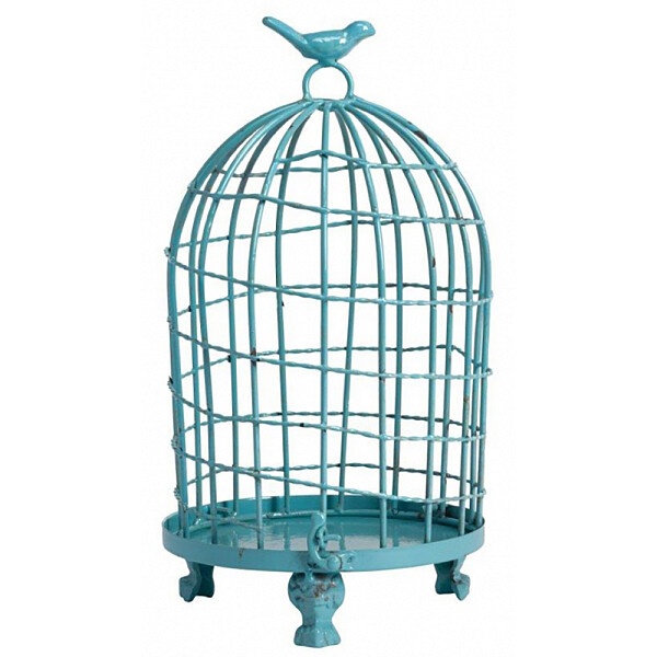 Клетка декоративная голубая Articoli Grande Blue - изображение 1