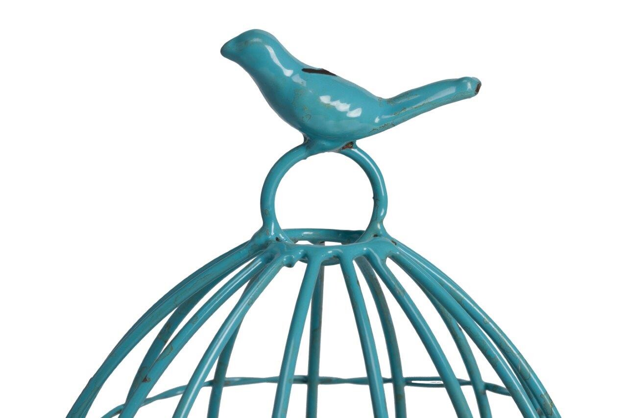 Клетка декоративная голубая Articoli Piccolo Blue - изображение 4