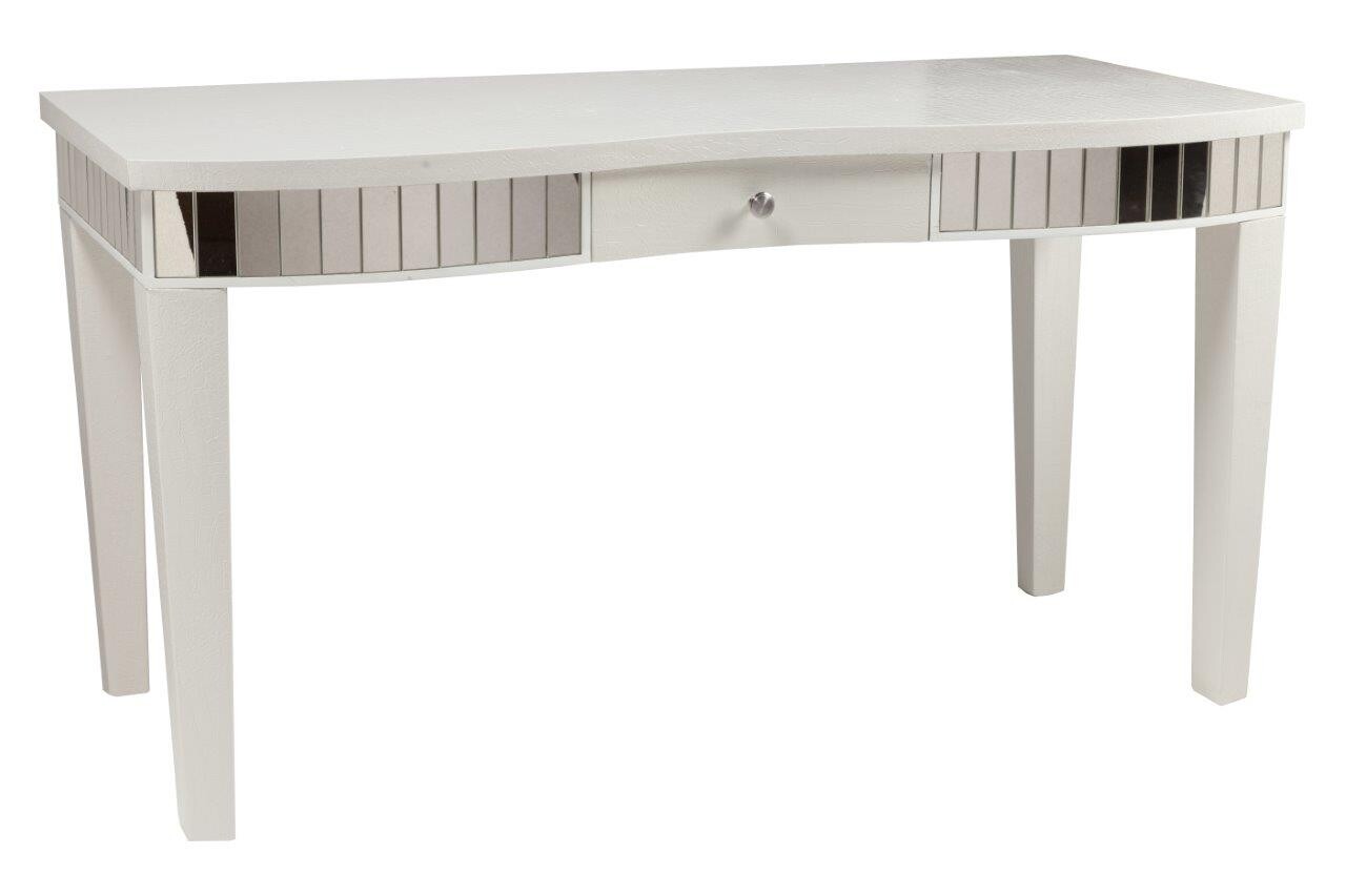 Туалетный столик с ящиком белый, зеркальный Rosemary - изображение 3