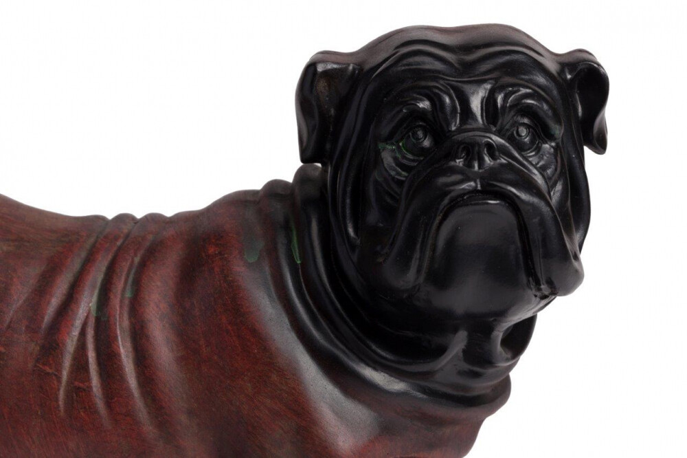 Статуэтка коричневая "Собака" Bulldog