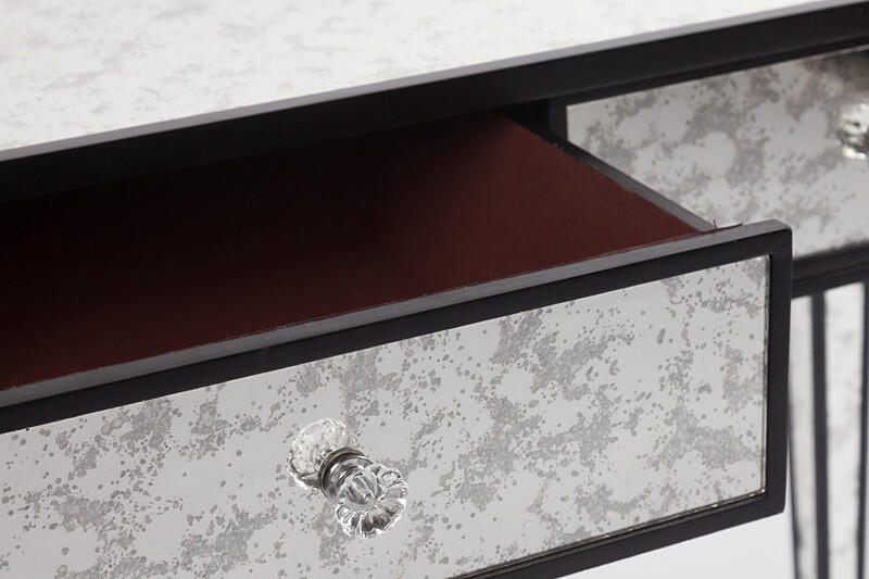 Туалетный столик с ящиками серый с черным Extravaganza - изображение 2