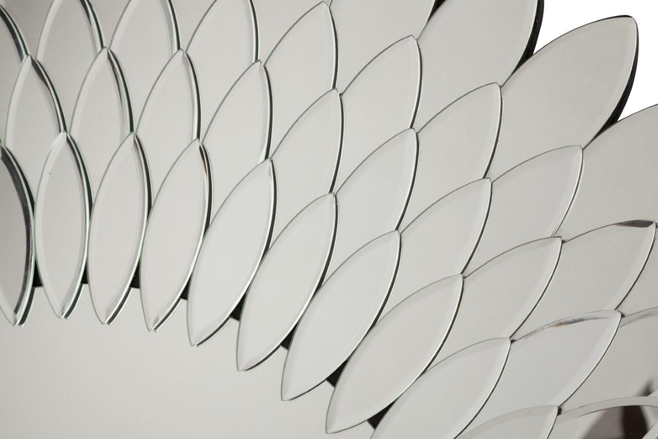 Зеркало круглое венецианское в виде цветка диаметр 86 см Livian - изображение 2