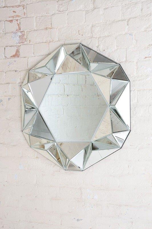 Зеркало настенное круглое в граненой раме диаметр 81 см Bromo - изображение 2