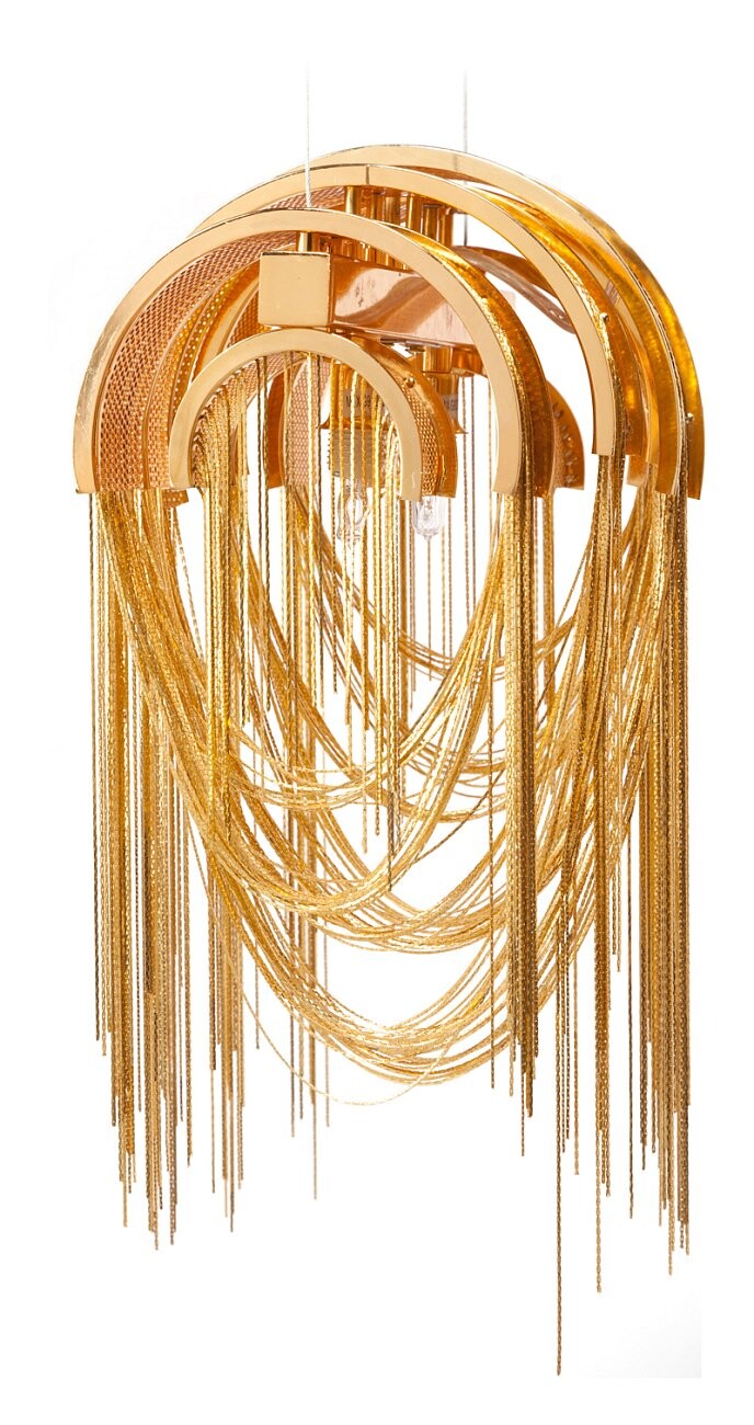 Подвесной светильник "Золотые цепи" Сabelotte - изображение 2