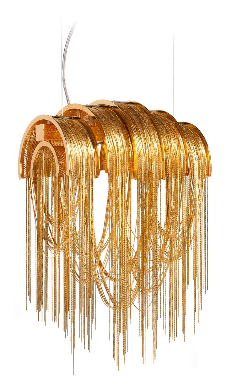 Подвесной светильник "Золотые цепи" Сabelotte - изображение 3