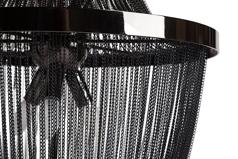 Люстра-каскад подвесная черная Classico - изображение 2