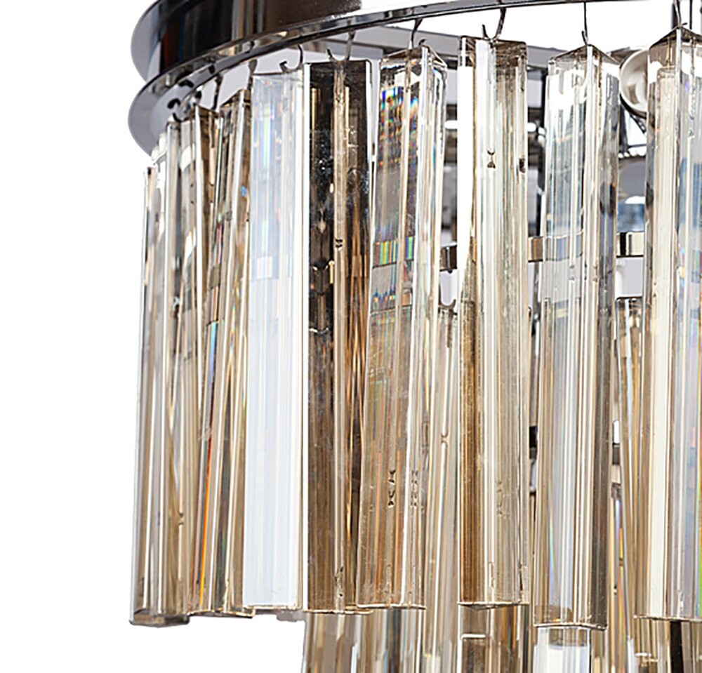 Люстра Odeon 5 Ring оранжевая, прозрачная - изображение 3