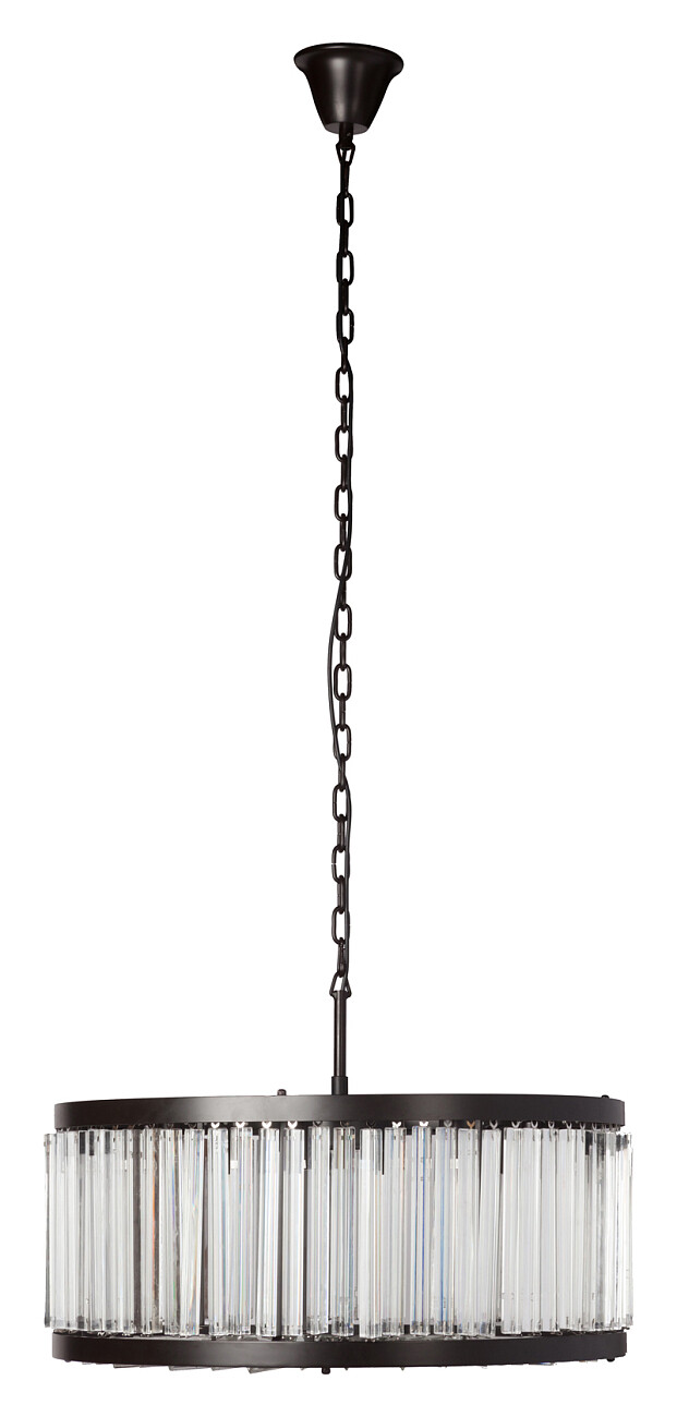 Люстра Essex Crysta серая, прозрачная - изображение 2