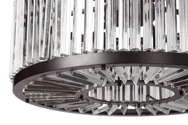 Люстра Essex Crysta серая, прозрачная - изображение 3