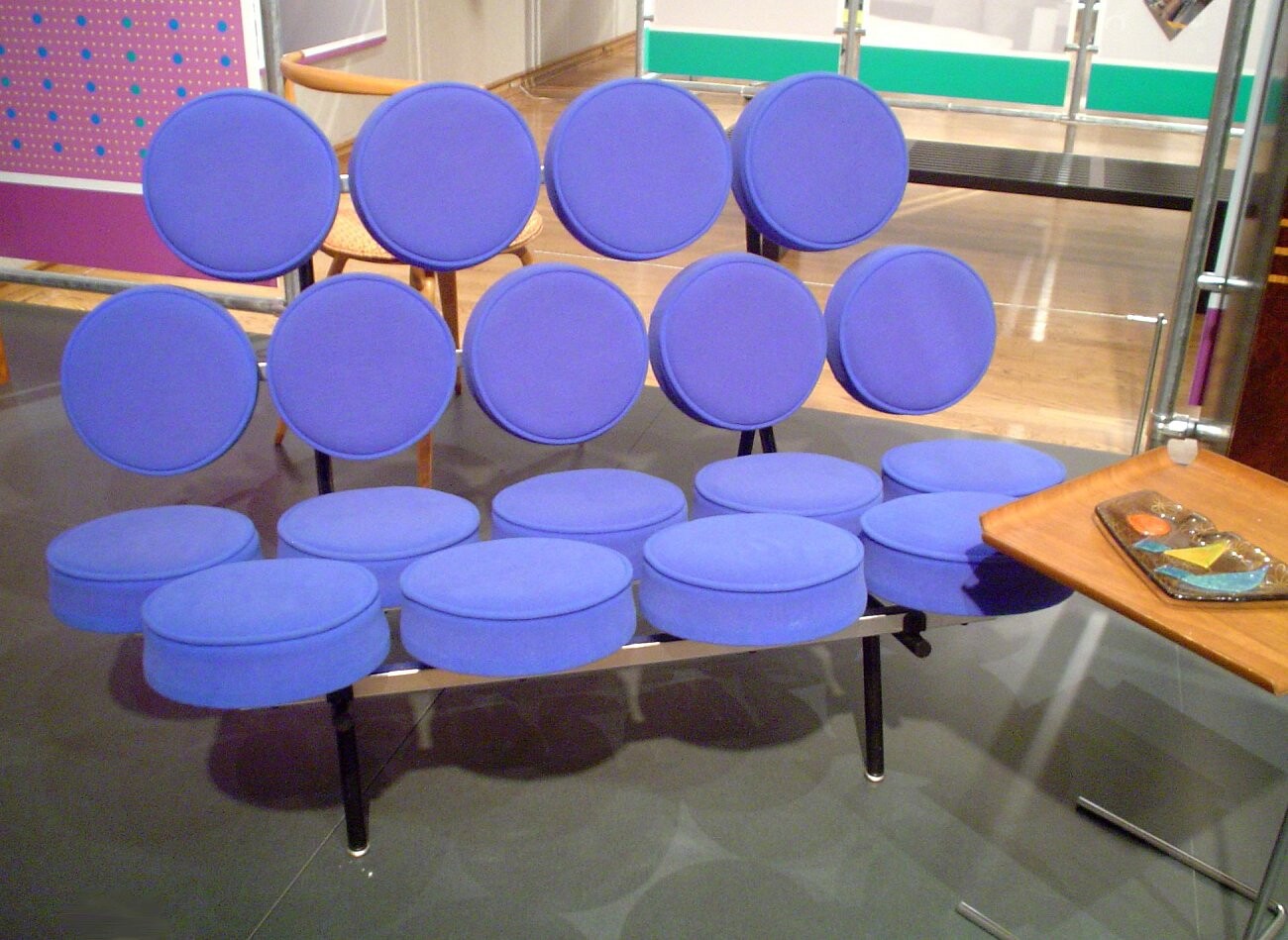 Диван Marshmallow Sofa прямой красный - изображение 4