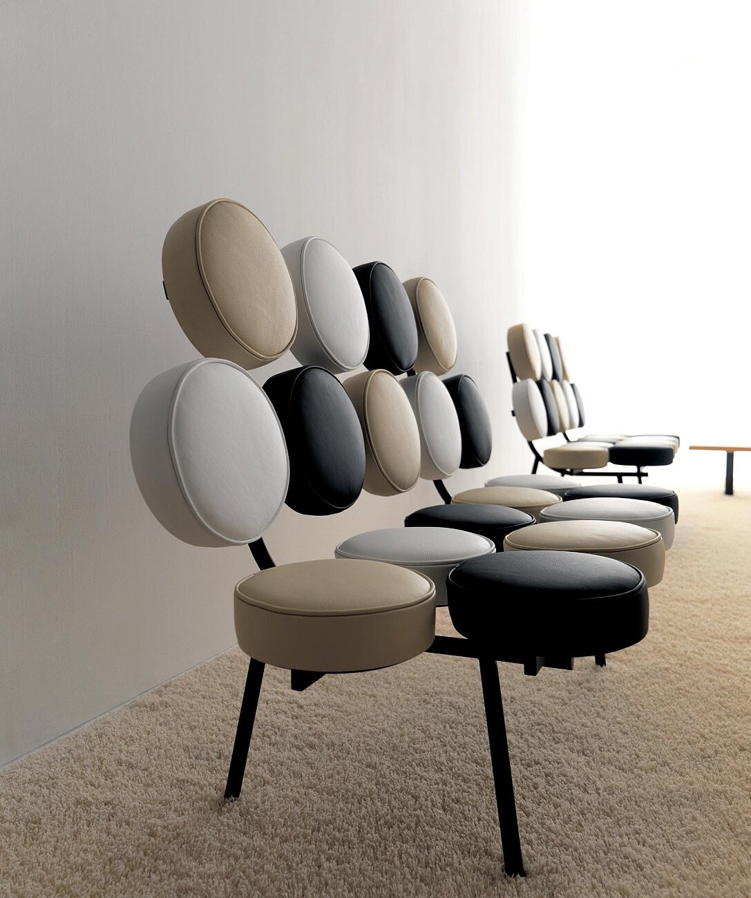 Диван Marshmallow Sofa прямой красный - изображение 7