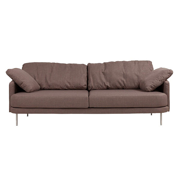 Диван Camber Sofa прямой серо-розовый - изображение 1