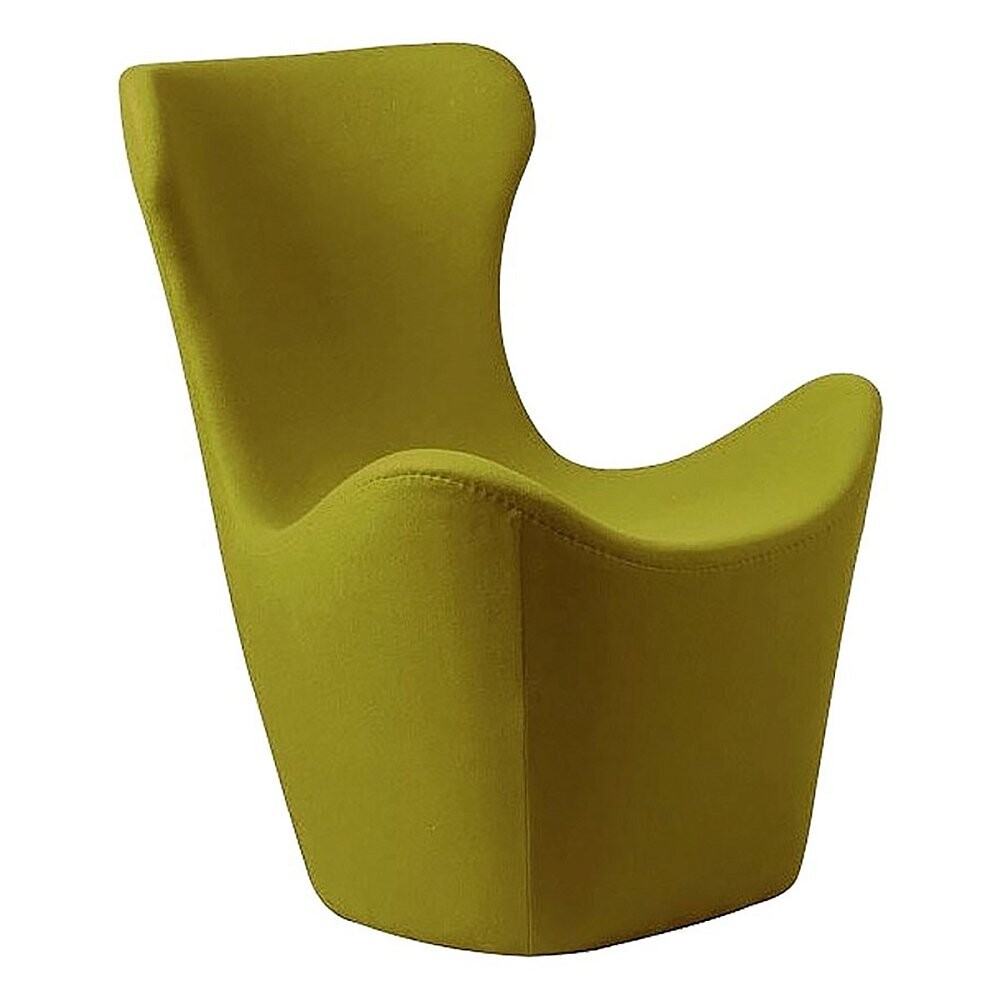 Кресло дизайнерское оливковое Papilio Lounge Chair