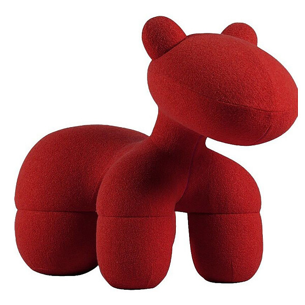 Детское кресло мягкое красное Pony Chair - изображение 1
