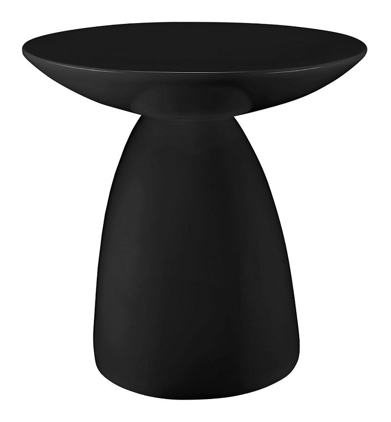 Приставной столик черный дизайнерский 60 см Parabel Side Table - изображение 2