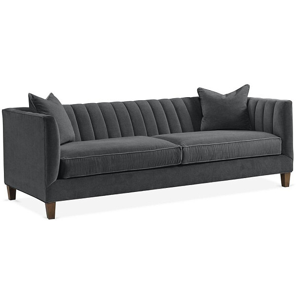 Диван Penelope Sofa прямой серый - изображение 1