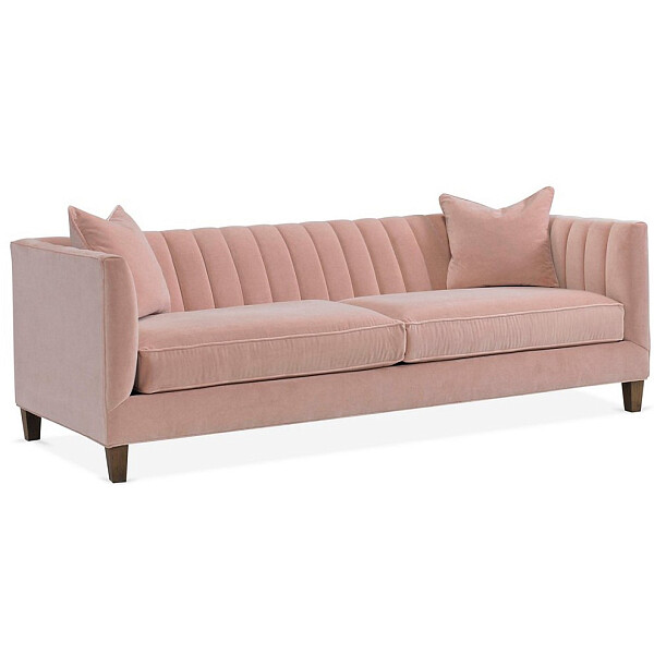 Диван Penelope Sofa прямой розовый - изображение 1