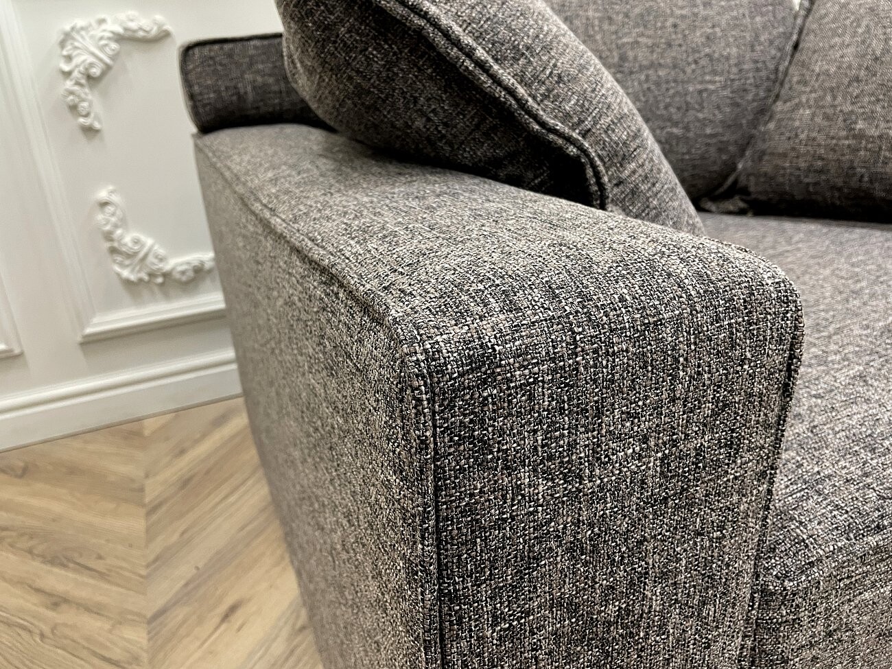 Кресло с мягкими подлокотниками желтое Katina - изображение 9