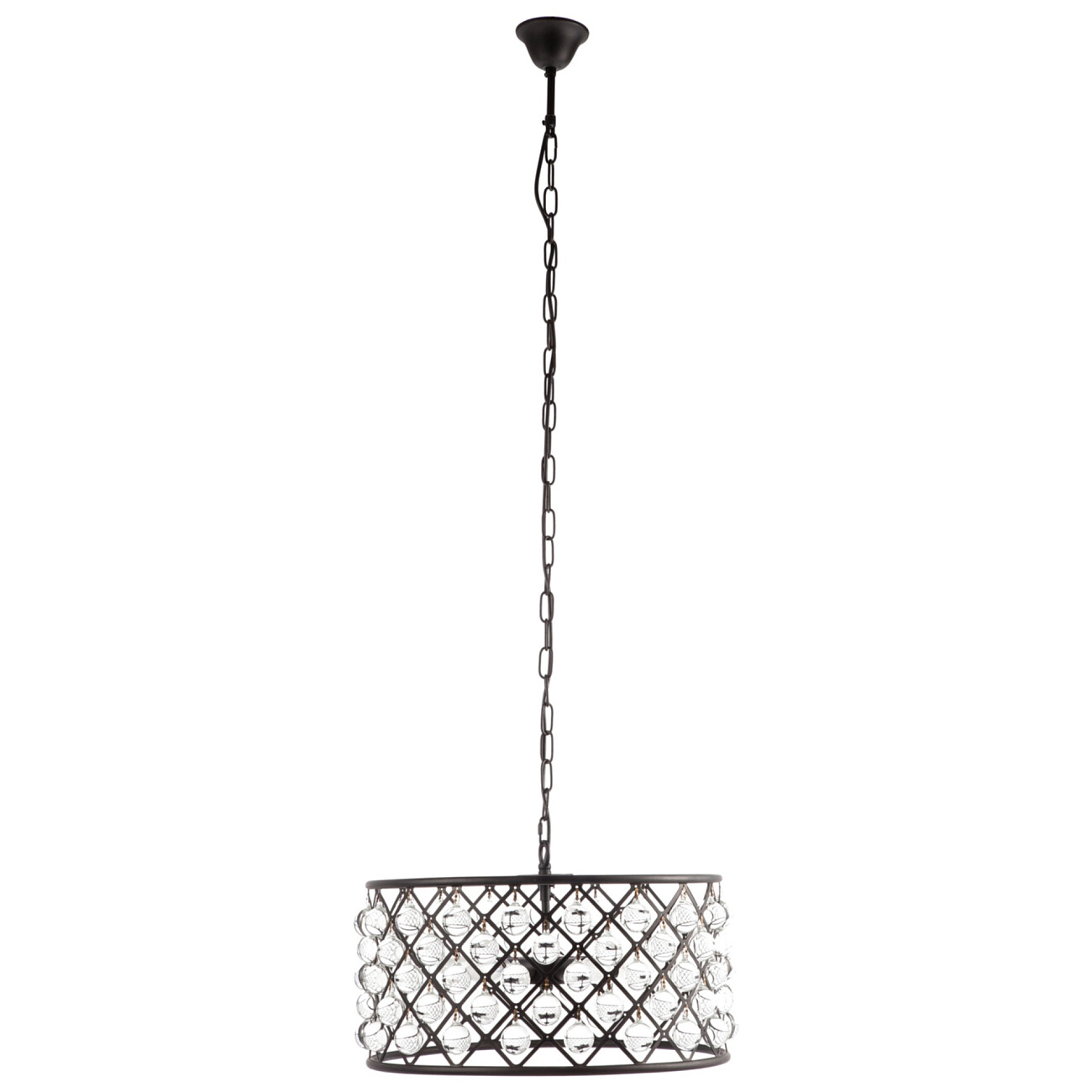 Люстра Cassiel чёрная, прозрачная - изображение 3
