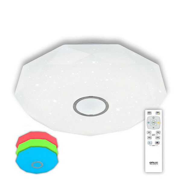 Потолочный светодиодный светильник Диамант CL71340RGB - изображение 1