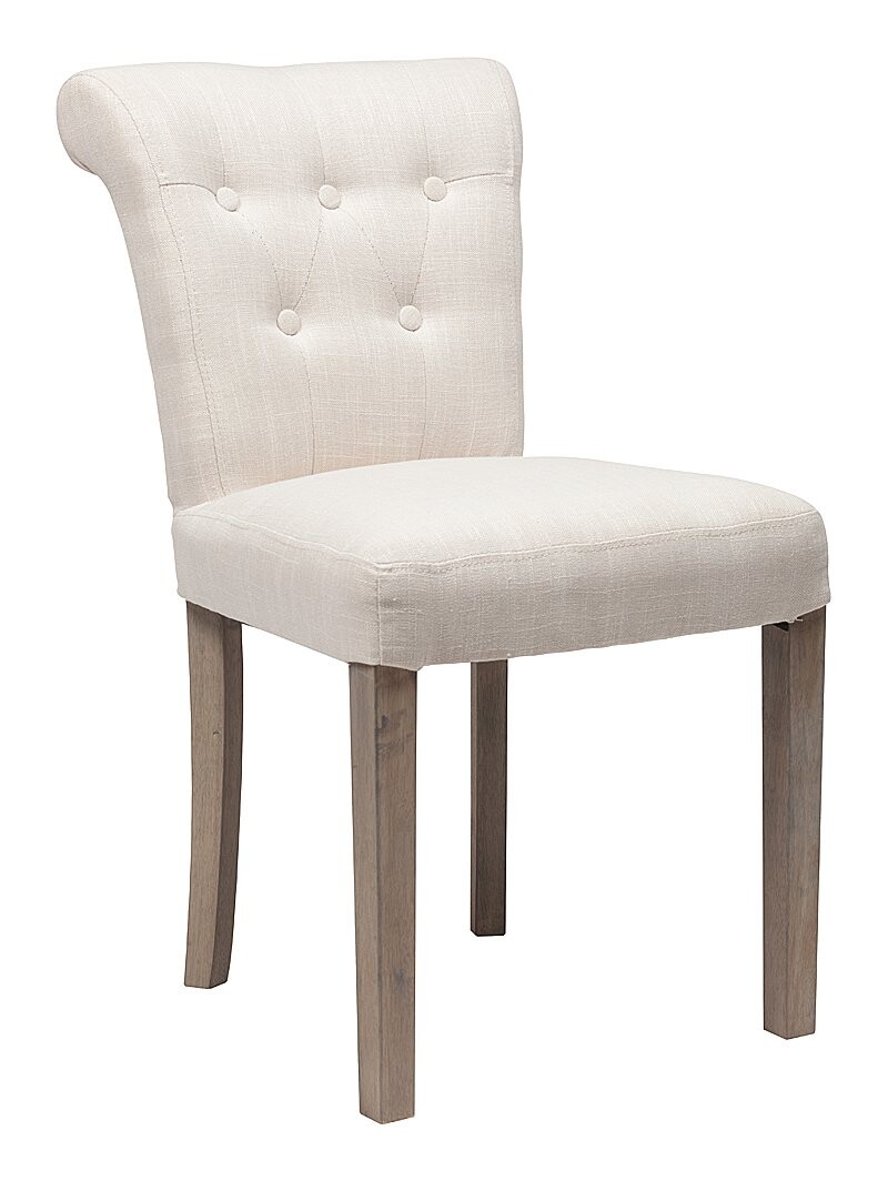 Стул обеденный белый лен Benson - изображение 2