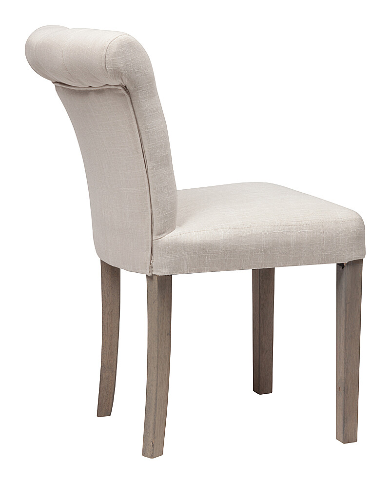 Стул обеденный белый лен Benson - изображение 4