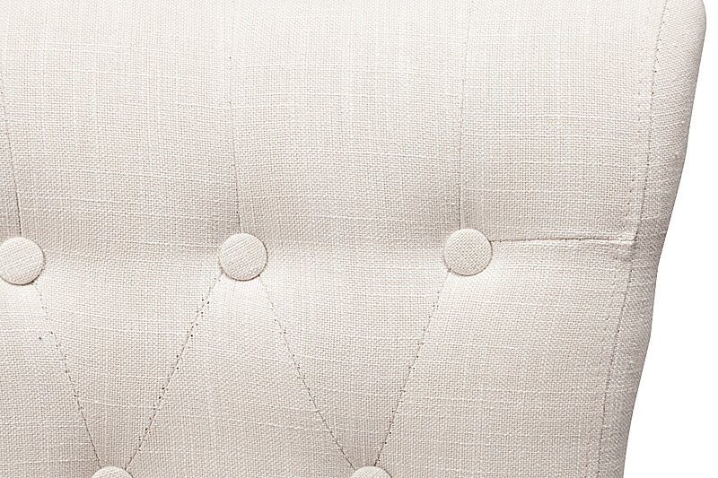 Стул обеденный белый лен Benson - изображение 5