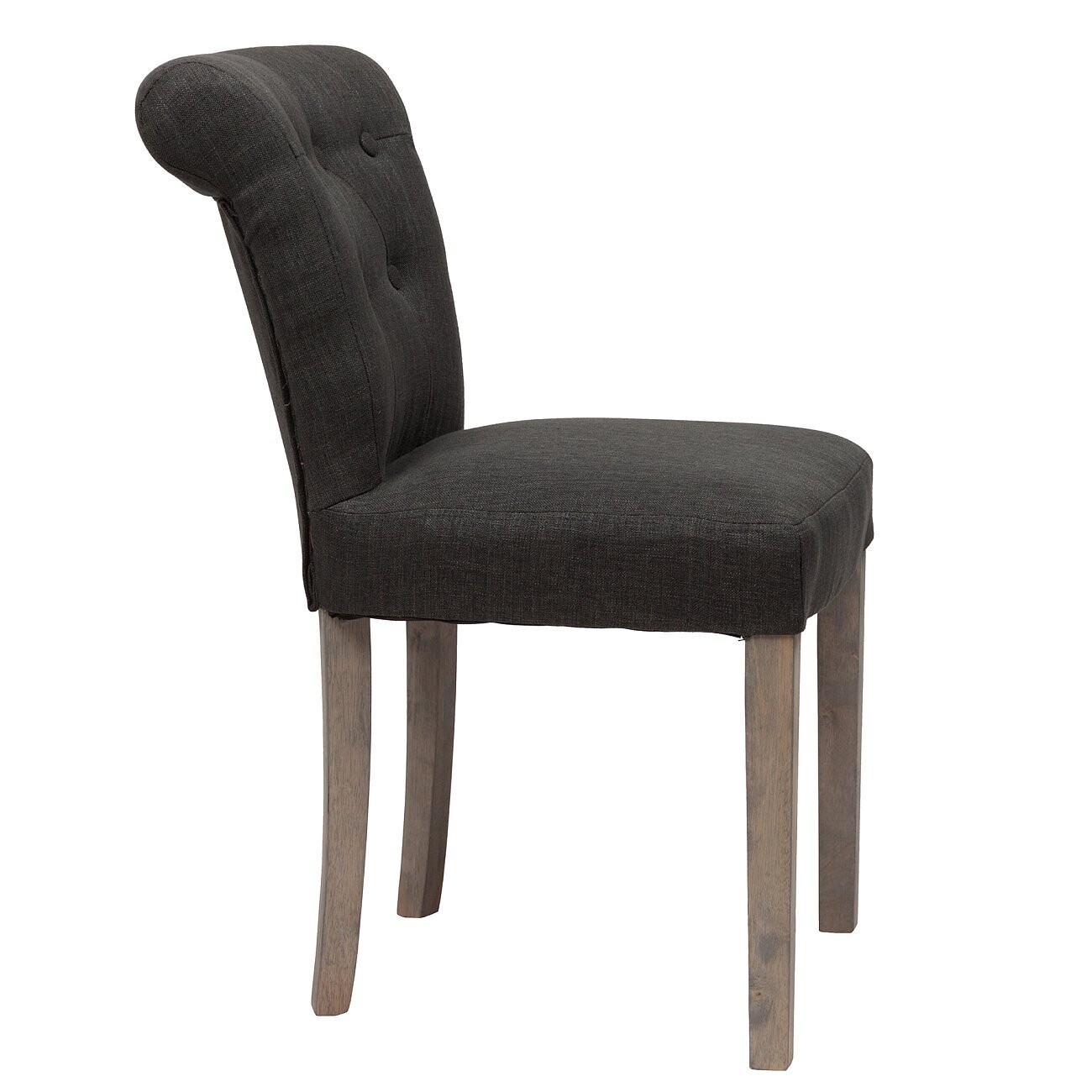 Стул обеденный черный лен Benson - изображение 4