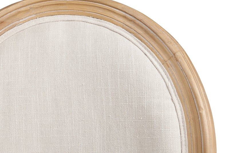 Кресло-стул с деревянным каркасом бежевое Pollina - изображение 5