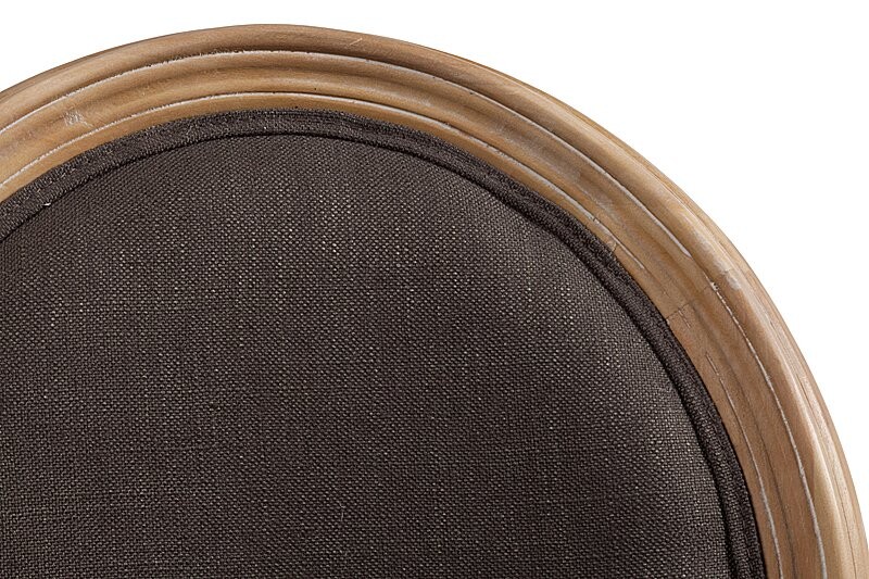 Кресло-стул деревянное серое Pollina - изображение 5