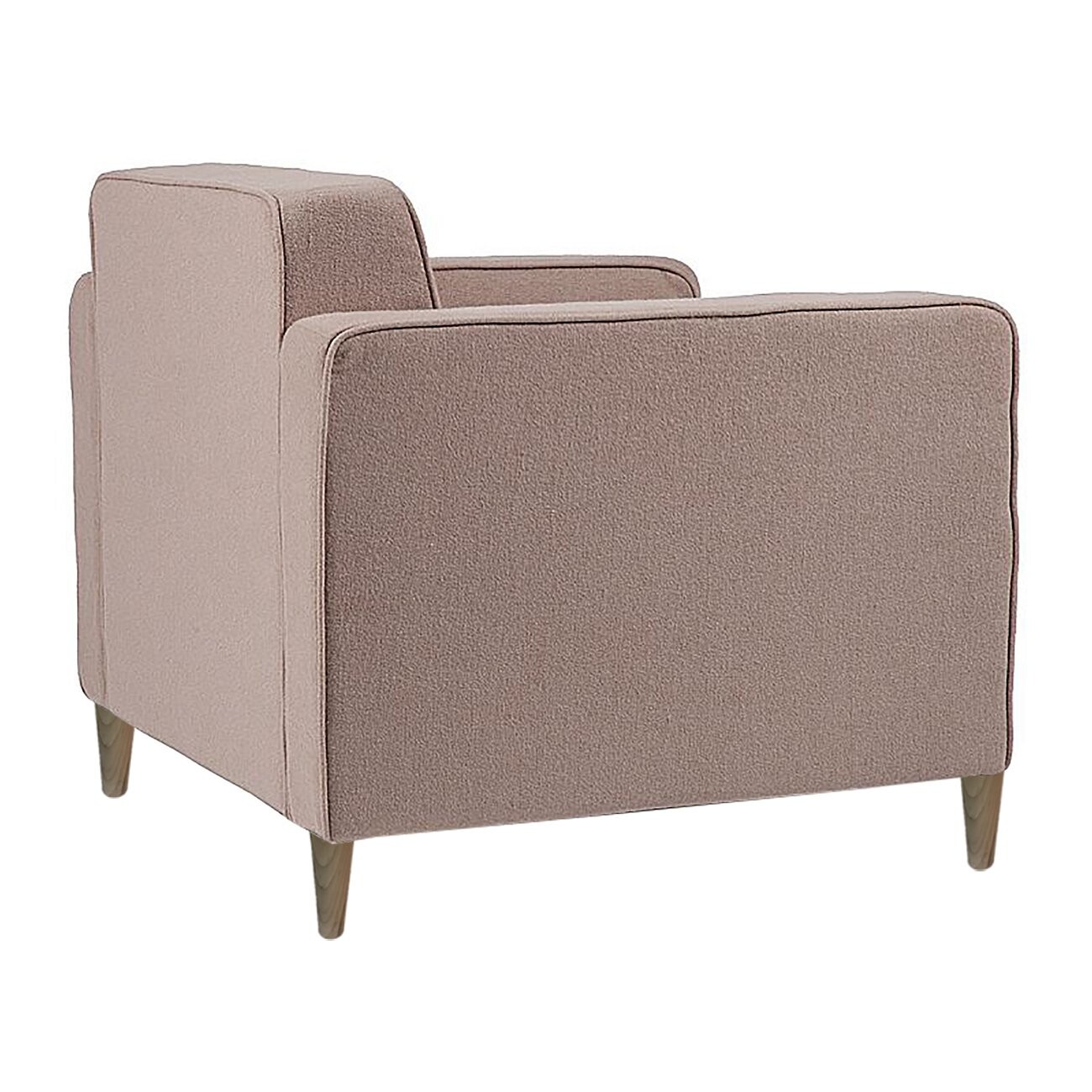 Кресло с мягкими подлокотниками бежевое George - изображение 5