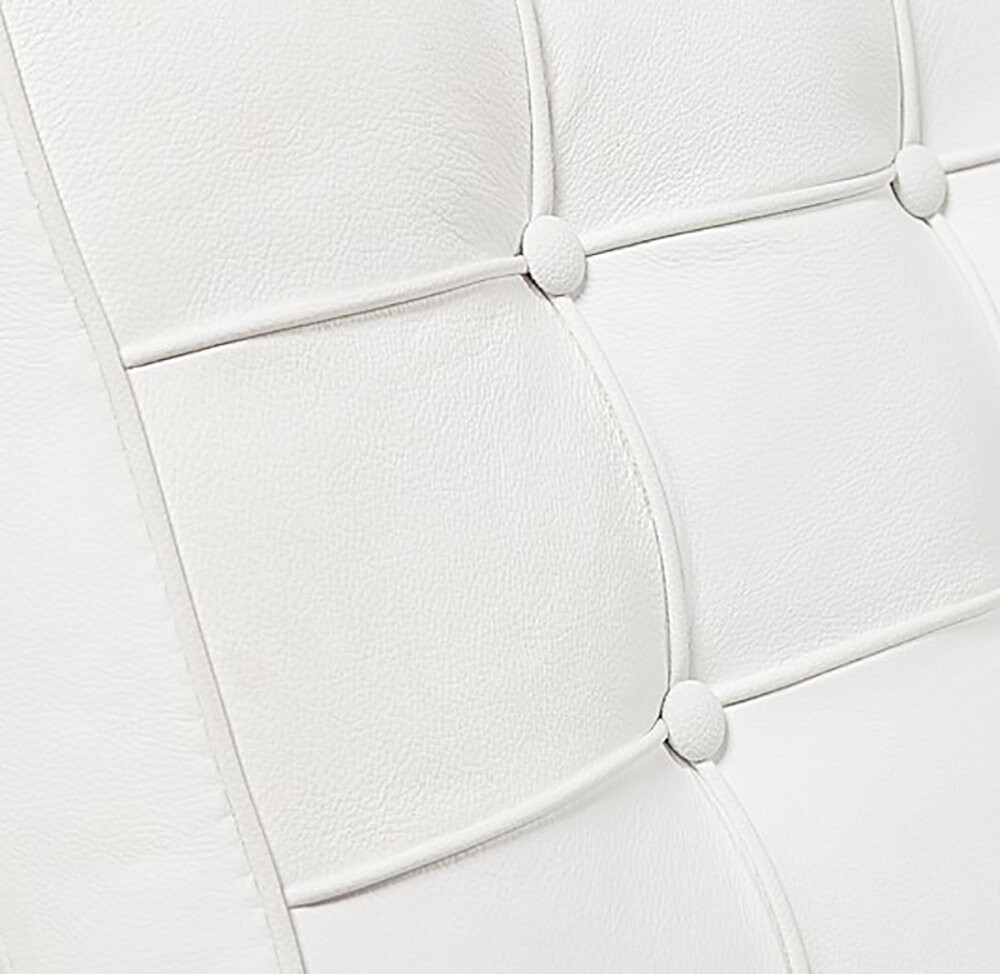 Диван двухместный прямой молочно-белый Barcelona - изображение 3