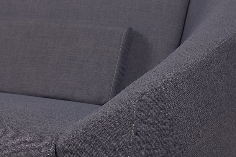 Диван Avec Plaisir большой прямой серый - изображение 4