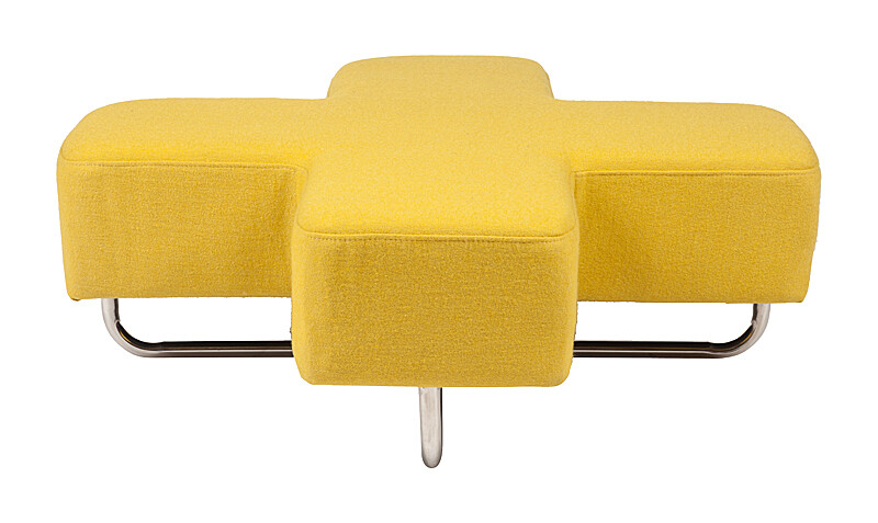 Пуф Jaks жёлтый - изображение 2