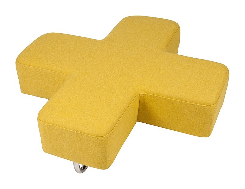 Пуф Jaks жёлтый - изображение 3