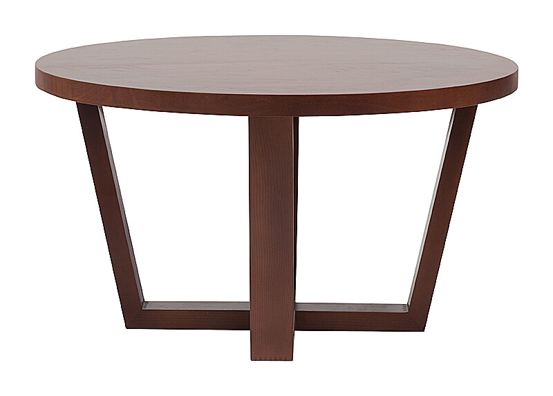 Журнальный столик круглый 70 см грецкий орех Xilos - изображение 4