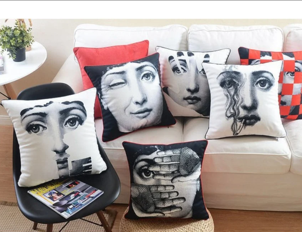 Подушка с портретом Лины Пьеро Форназетти Fear - изображение 4