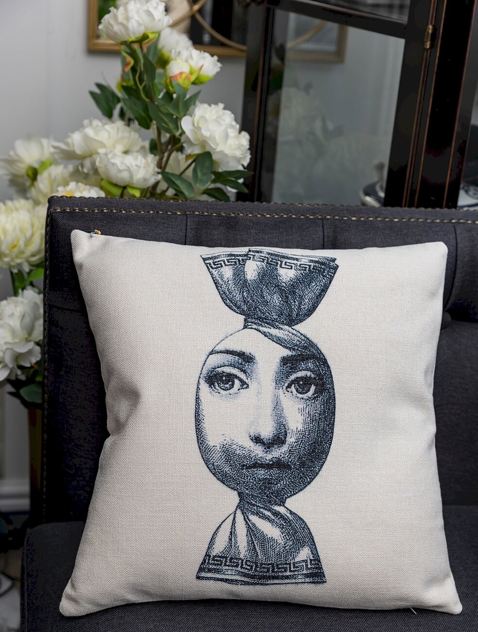 Подушка с портретом Лины Пьеро Форназетти Candy - изображение 2
