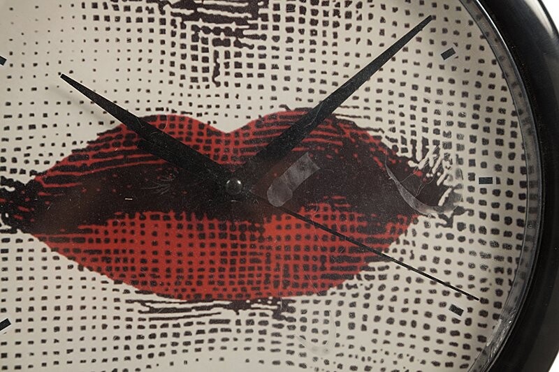Настенные часы с портретом Лины Пьеро Форназетти Red Lips - изображение 3