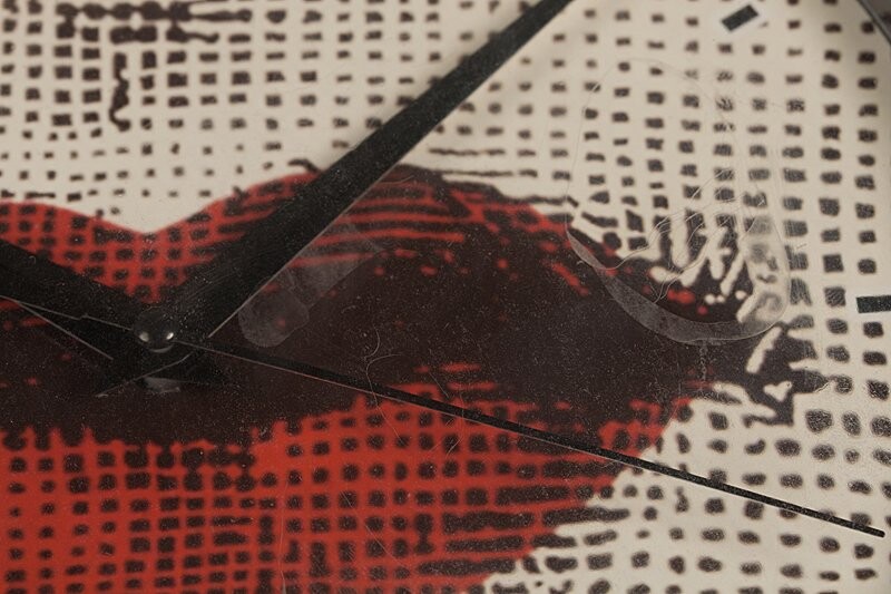 Настенные часы с портретом Лины Пьеро Форназетти Red Lips - изображение 4