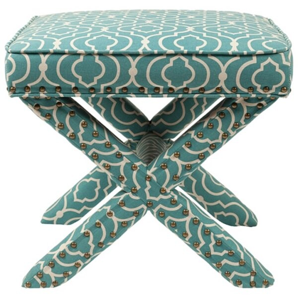 Табурет мягкий бирюзовый Remy Ottoman - изображение 1